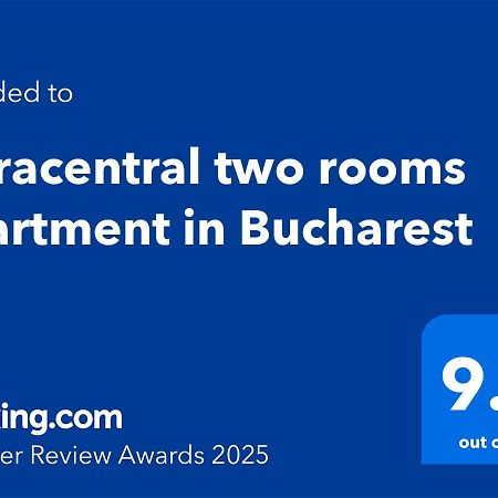 Ultracentral Two Rooms Apartment In Бухарест Экстерьер фото